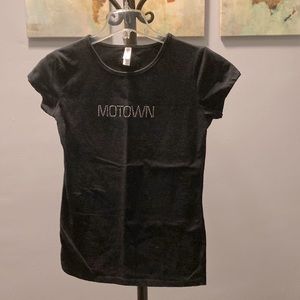 MOTOWN | Motown Black Ladies Tee Shirt